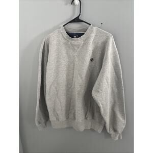 Champion Grey Crewneck Sweater Men’s L